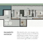 Pavimento Inferior da casa