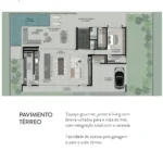 Pavimento Térreo da casa