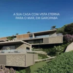 Casas com vista eterna para o mar, em Garopaba