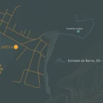 Localizaçao do Condomínio Clareira. #0011