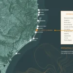 Distáncias de Garopaba/SC. #0011