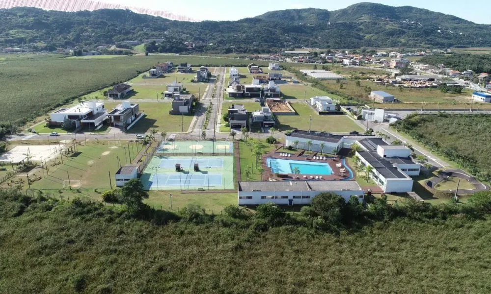 Vista do condomínio de cima