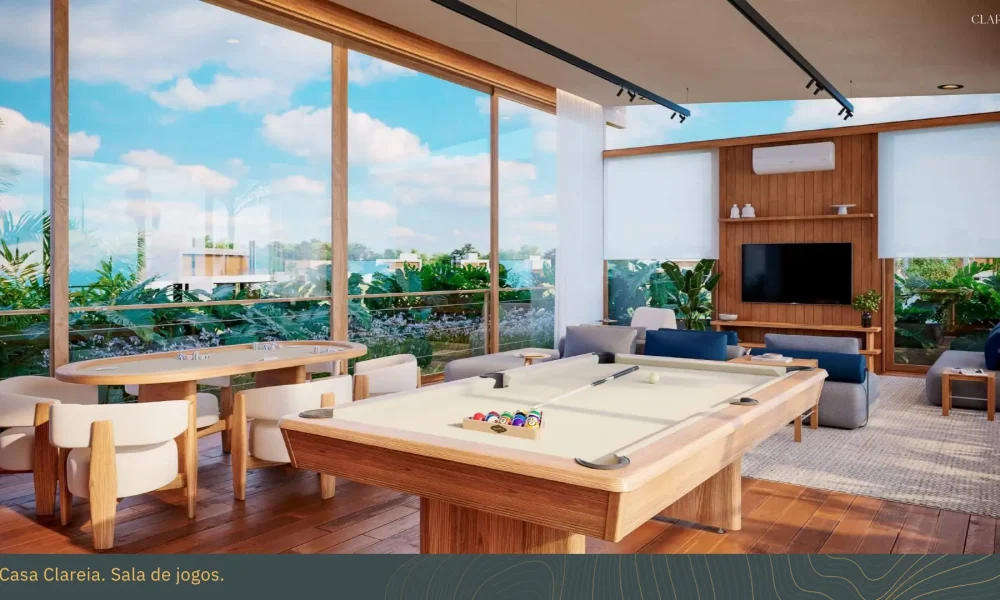 Casa Clareira. Sala de jogos. #0011