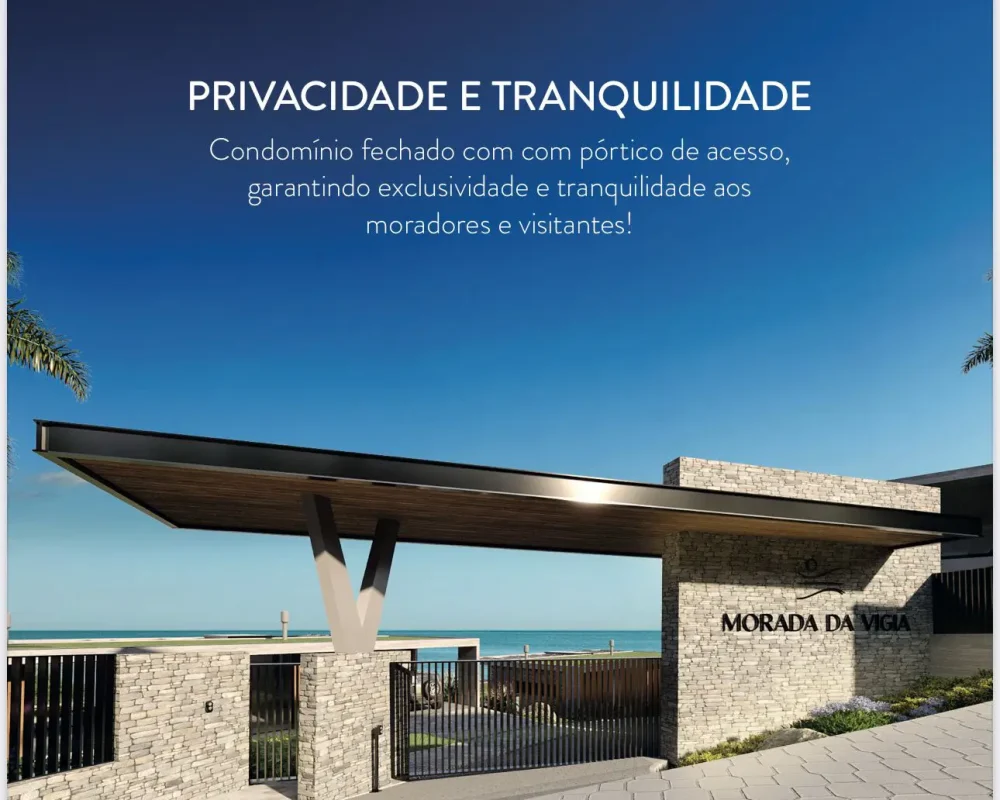 Condiminio fechado com total privacidade